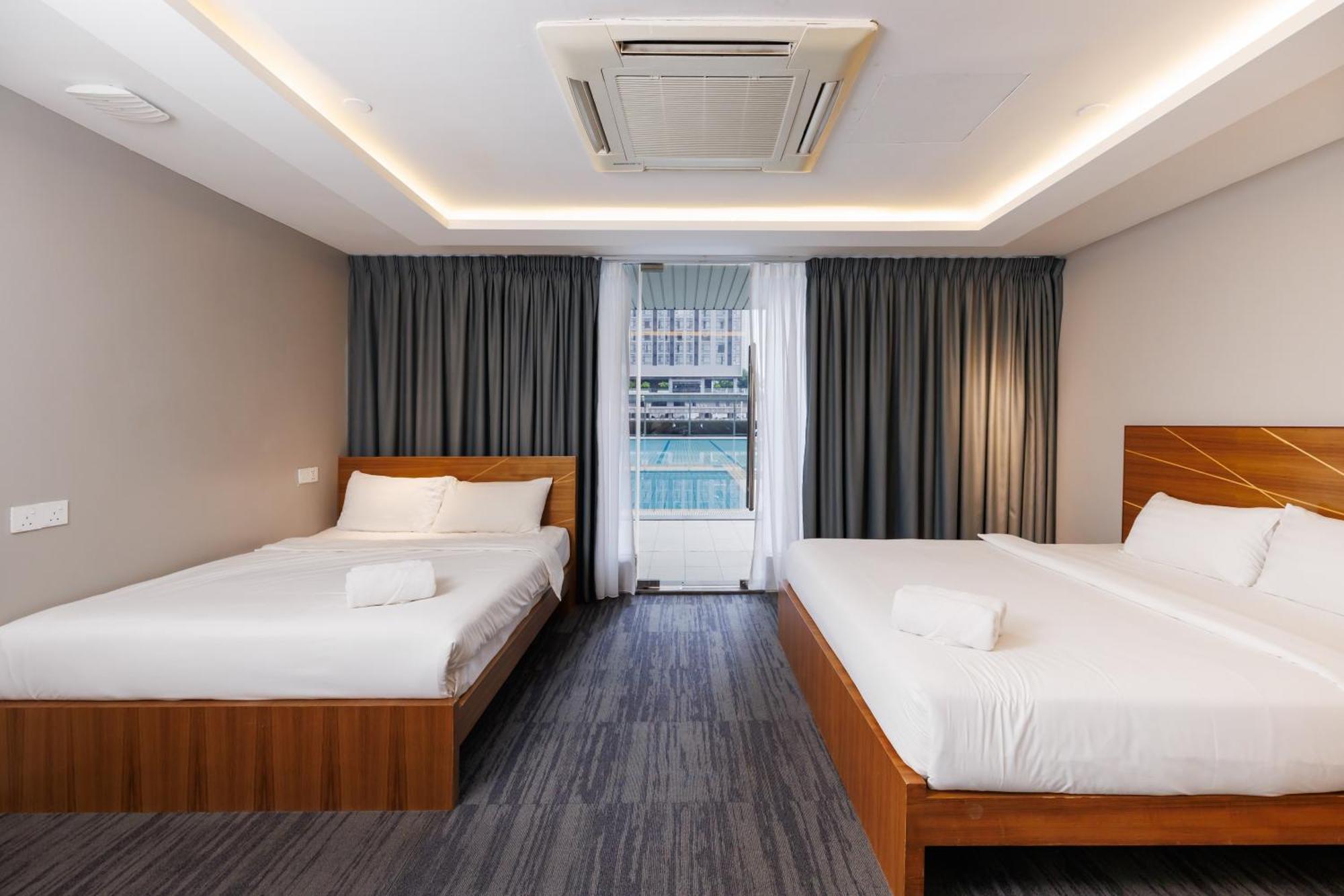 쿠알라룸푸르 The Bed Bukit Bintang 호스텔 외부 사진